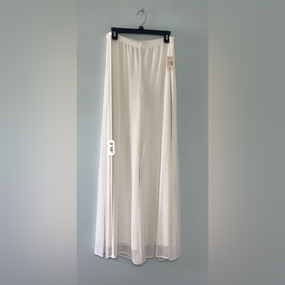 Dress barn white flowy pants - Picture 4 of 7